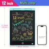 12 Inch LCD Writing Tablet Electronic Handwriting Drawing Board Digital Graphic Doodle Pad Educational Toy for Kids