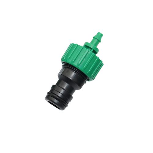 2 Sets Garden Water Kits Of 4/7mm To 8/11mm Barbed Connectors 1/2 Inch 3/4 Inch Male Female Thread Connectors Irrigation Fitting