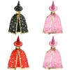 Stunning Halloween Cape With Elegant Hat For Kids And Adults Costume Parties