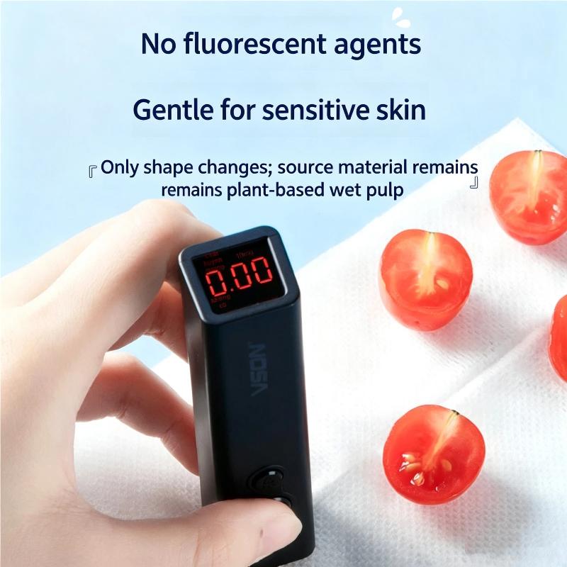 200 Pieces Disposable Stretchable Cleansing Makeup Cotton Wipes Thin Makeup Remover Pads Facial Cleansing Paper Make Up Tools
