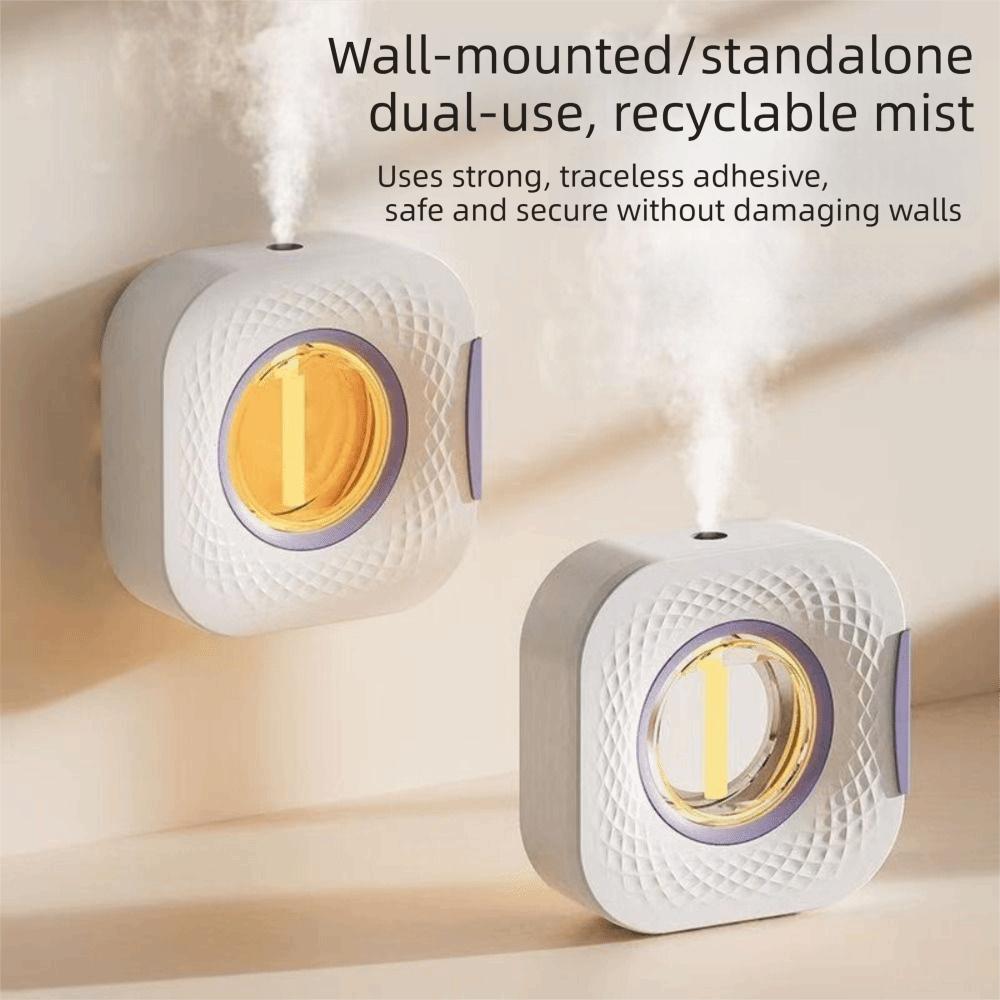 Digital Display Aroma Air Diffuser Rechargeable Automatic Scent Air Purifier Car Use