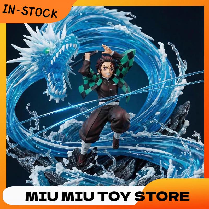 Demon-Slayer Anime Figure Ghost Destroyer Blade Big Figure Nine Styles In The Picture Tide Play Anime Ornament Birthday Gift