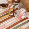 RetroStory Manchester City Ruler Washi Tape Set: 6 Creative DIY Scrapbooking Stickers