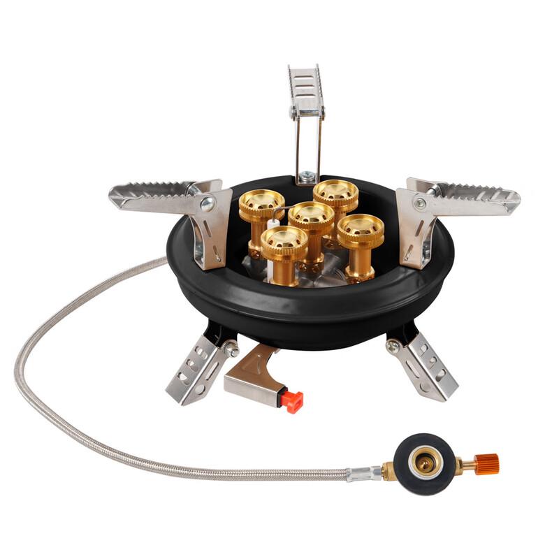Zhi Shi Portable Five-Head Camping Gas Stove