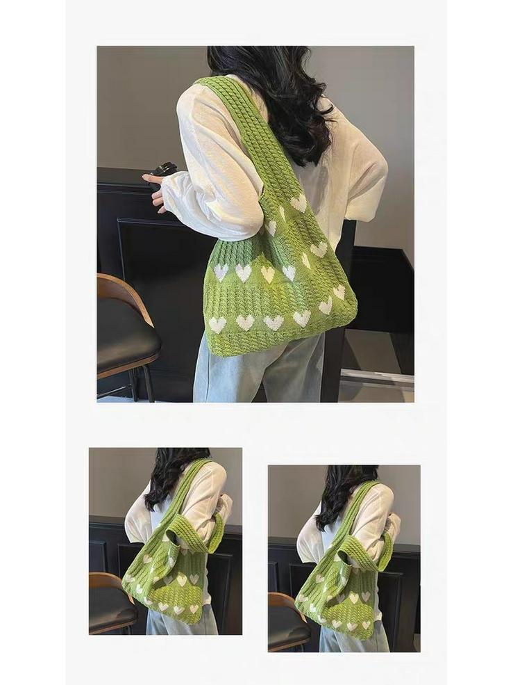 Women's Large Capacity Summer Beach Crossbody Straw Woven Bag