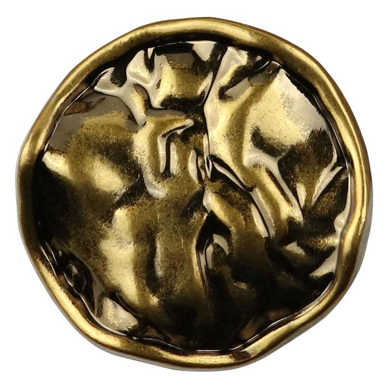 5Pcs Xiaoxiang Retro Style Metal Button Fur Coat Woolen Coat Tweed Button Men'S And Women'S Suit Clothes Button