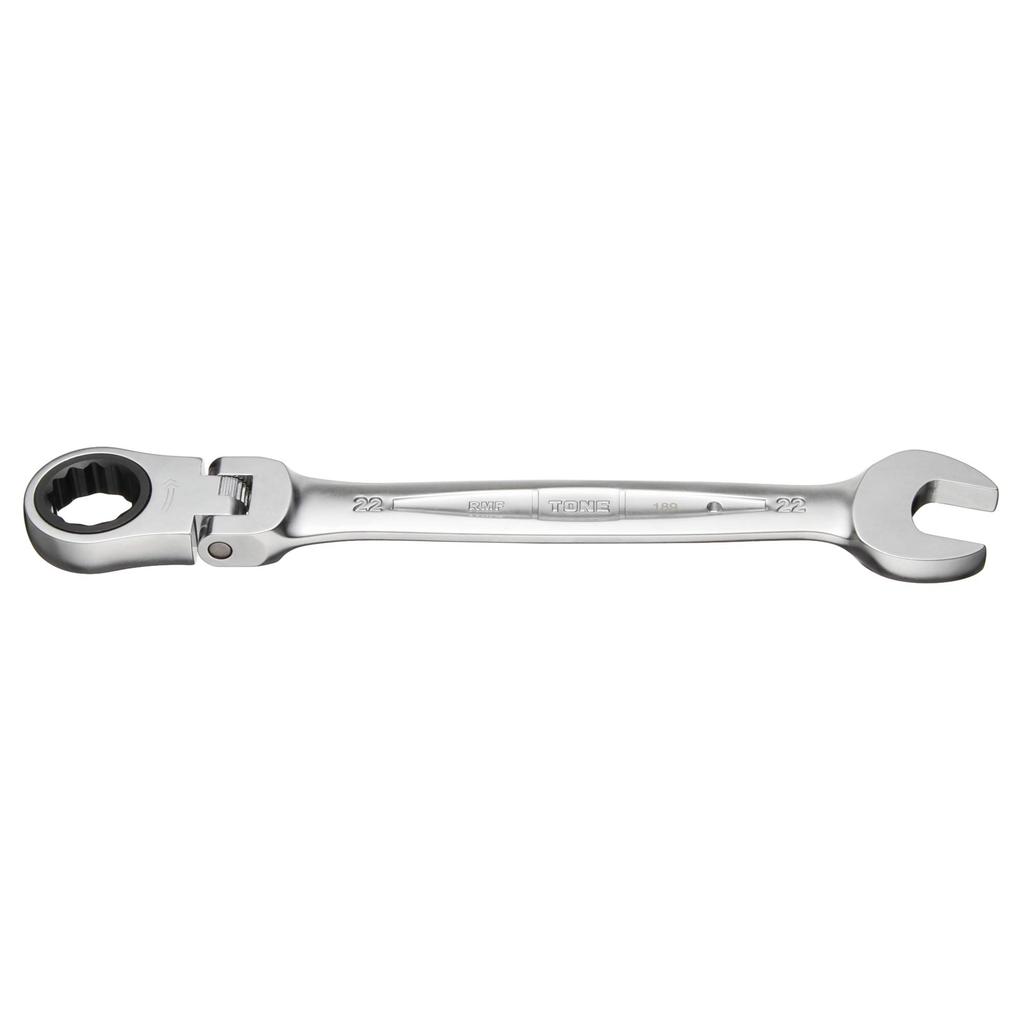 TONE Swing Ratchet Box Wrench Width across flats 22mm RMF-22