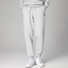 Li Ning Badminton Series Athletic Casual Series Fitted Thick Solid Color Knitted Sweatpants Men bottoms AKLVD49-2