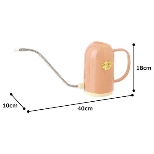 IRIS OHYAMA Water Bottle Clear Pink MS-10