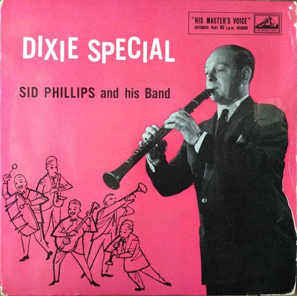 7inch Record SID PHILLIPS & HIS BAND - Dixie Special 7EG8425 HIS MASTER'S VO 1959 UK Jazz Used