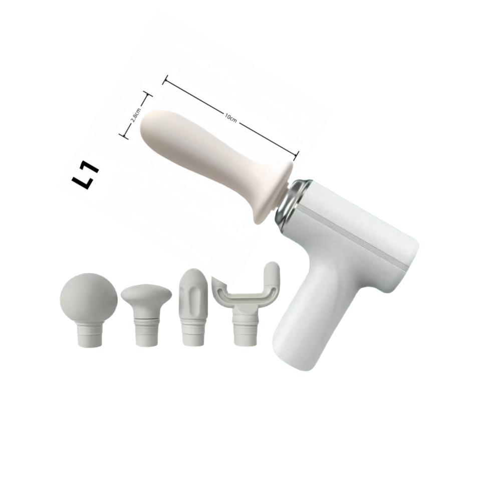 Neues Silikon-Faszienpistolen-Zubehör: Multifunktionaler Penis-Kopf-Massager