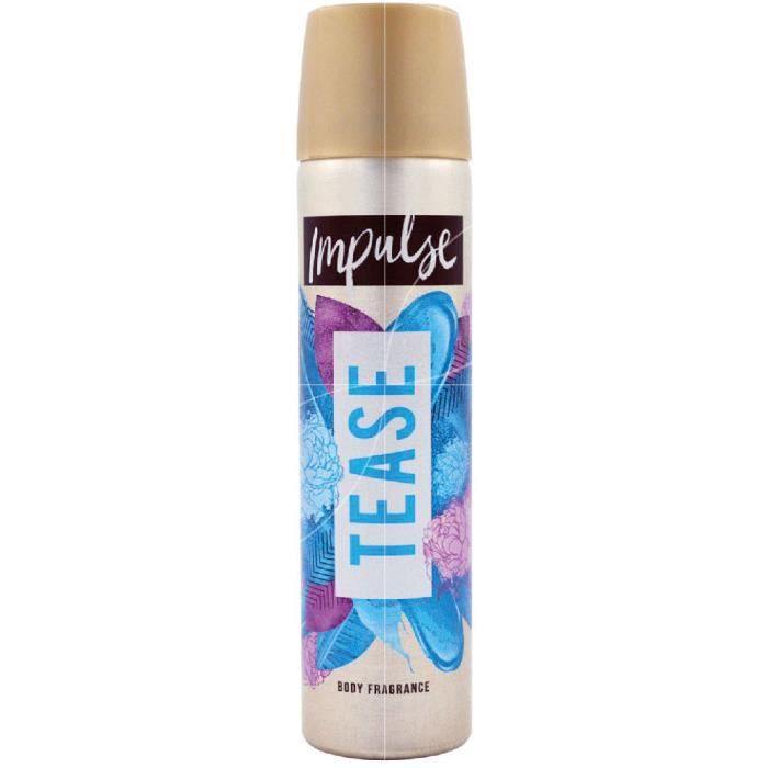 Deodorant Spray - IMPULSE - Tease - Ananas - Exotische Hölzer - 75 ml