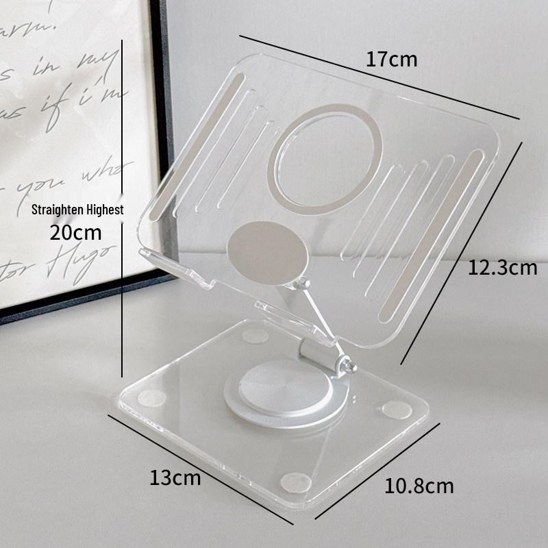 

2026 New Foldable Acrylic Phone & iPad Stand - Perfect for Lazy Viewing