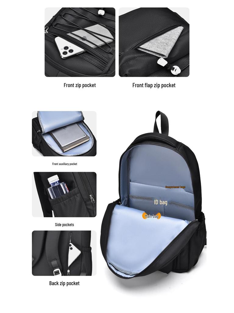 Large Capacity Trendy Backpack for Students - Unisex & Versatile Casual Use