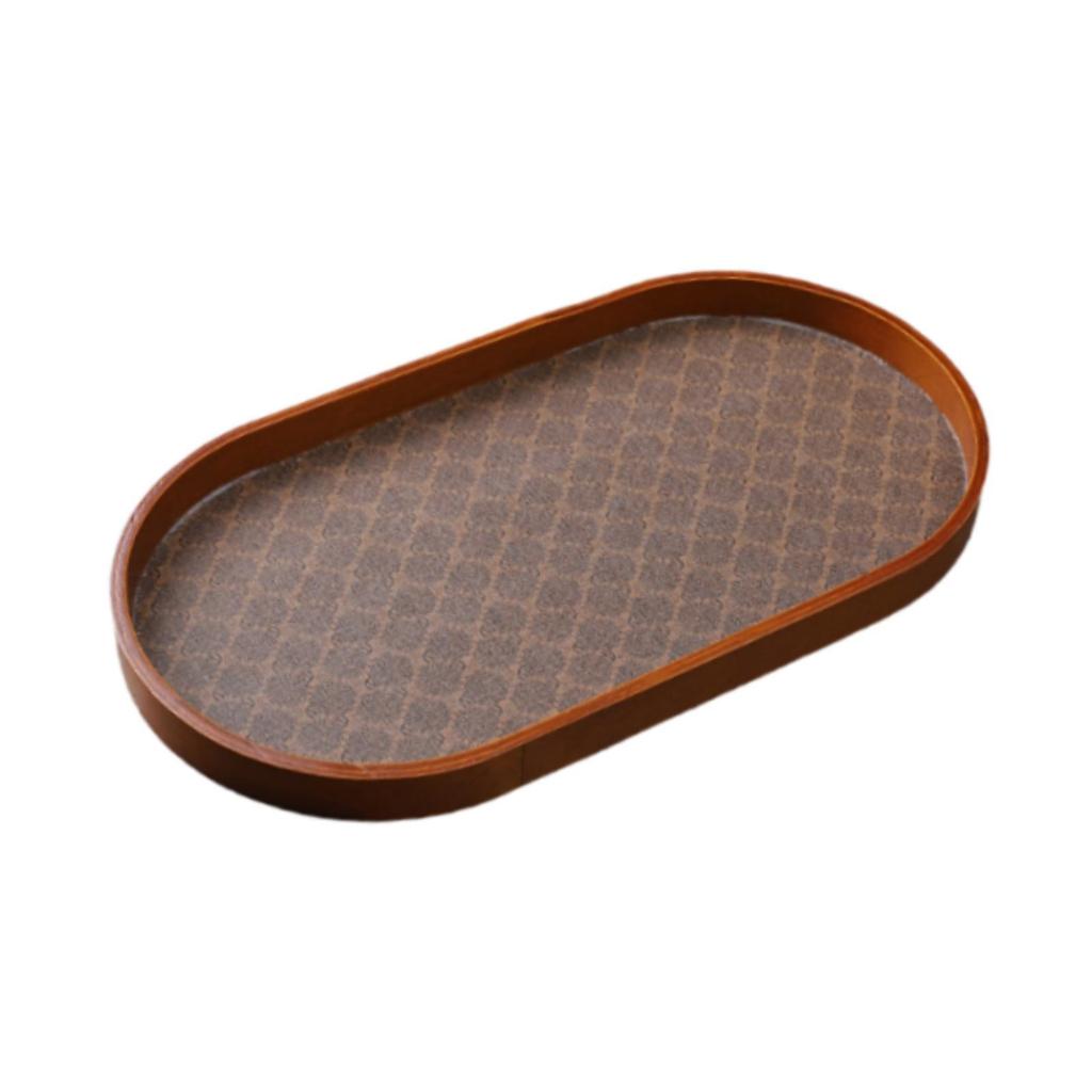 Serving Tray Toilet Cosmetics Tray Breakfast Tray for Office Party Home