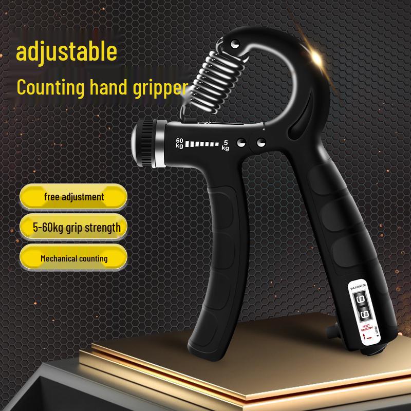 Adjustable Electronic Grip Strengthener for Hand, Finger, Wrist Training & Rehabilitation