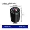 LED Light Car Cigarette Ashtray Cup With Lid Garbage Coin Storage For BMW M 1 3 4 5 6 7 Series X1 X3 X4 X5 G20 G38 F48 E36 E39 qasd3