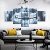 5Pcs Teeth Tooth Xray Dentist Decor 5 Pieces Pictures Wall Poster Home Decor 5 Panel Room Decor Modern Abstract Art No Framed