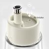 Efficient Oil Dispenser with Controlled Pour Spout Portable Glass and Steel Oil Bottle Dispenser for Kitchen