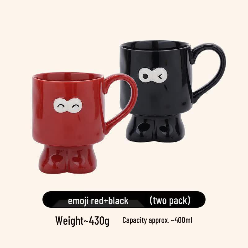 Qiwei Emoji Ceramic Mug