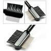 1pc Steel Eyebrow Eyelash Dual-Comb Extension Brush Metal Comb Makeup Too Jf&F6