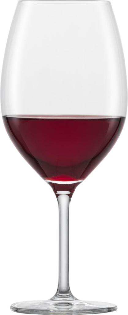 ZWIESEL GLAS Break-Resistant Wine Glasses for You, for Red Wine (Bordeaux), 4-Piece Machine-Made Glass (l121869)