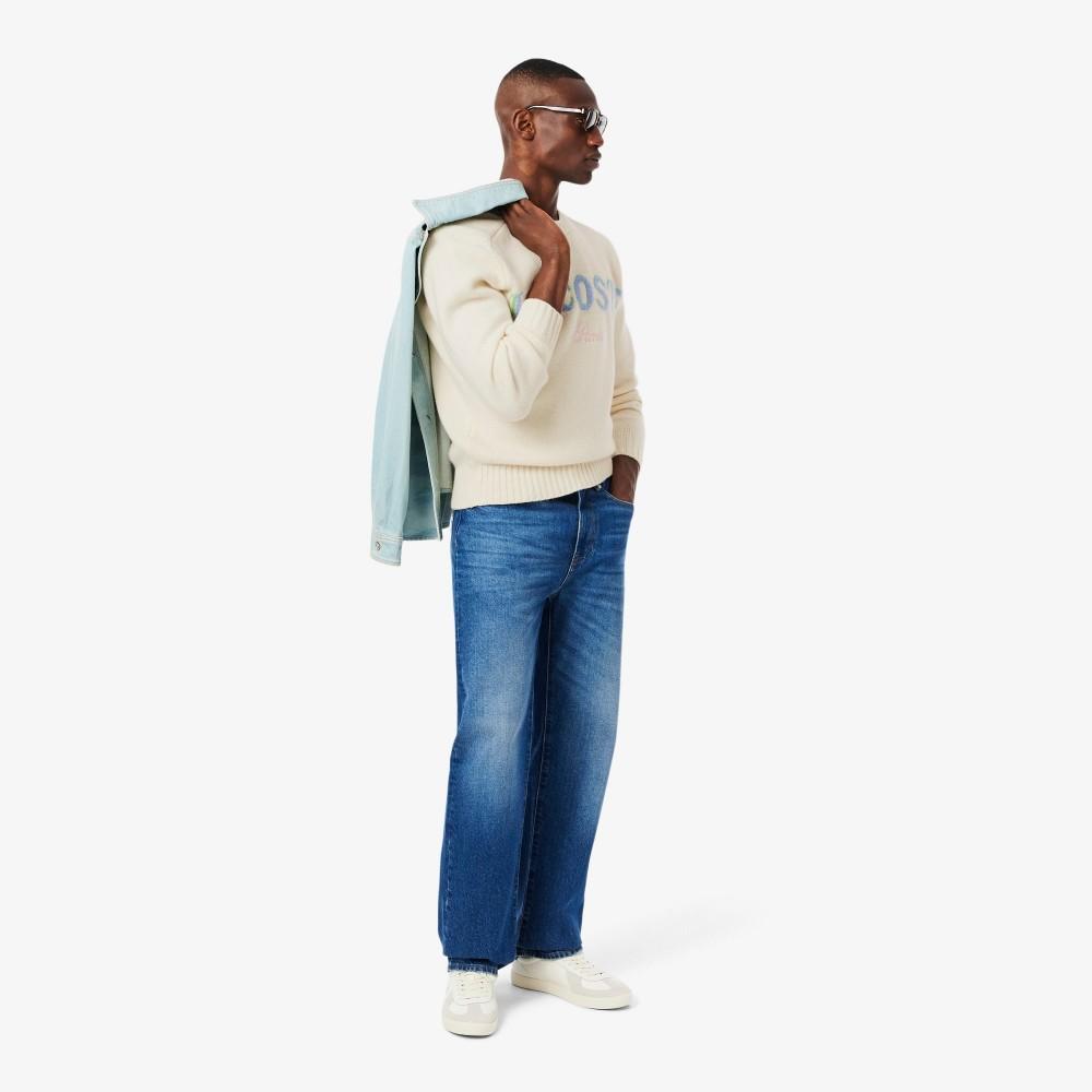 [lacoste] Men's Holiday Crew Neck Sweater AH5202-55NA9I