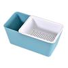 Snack Plastic Two Layer Multifunctional Food Drain Container for Fruits Nuts Candies