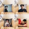 Korean Celebrity PPark Jinyoung Pillow Case Fashion Square Pillowcase Bedroom Sofa Room Ins Decoration Leisure