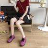 Modische Niedliche Damen-Regenschuhe Wasserdicht Rutschfest Gummischuhe Damen-Regenstiefel Kurzer Schaft Koreanisch Zum Schnüren Flache Regenschuhe