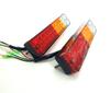 Waterproof 3 Colors 20 LED Truck Taillight Stop Brake Turn Signal Light Lamp 12V
