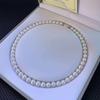 Zhuji Round Freshwater Pearl Necklace - Strong Luster Choker for Women, Perfect Gift for Mom or Mother-in-law