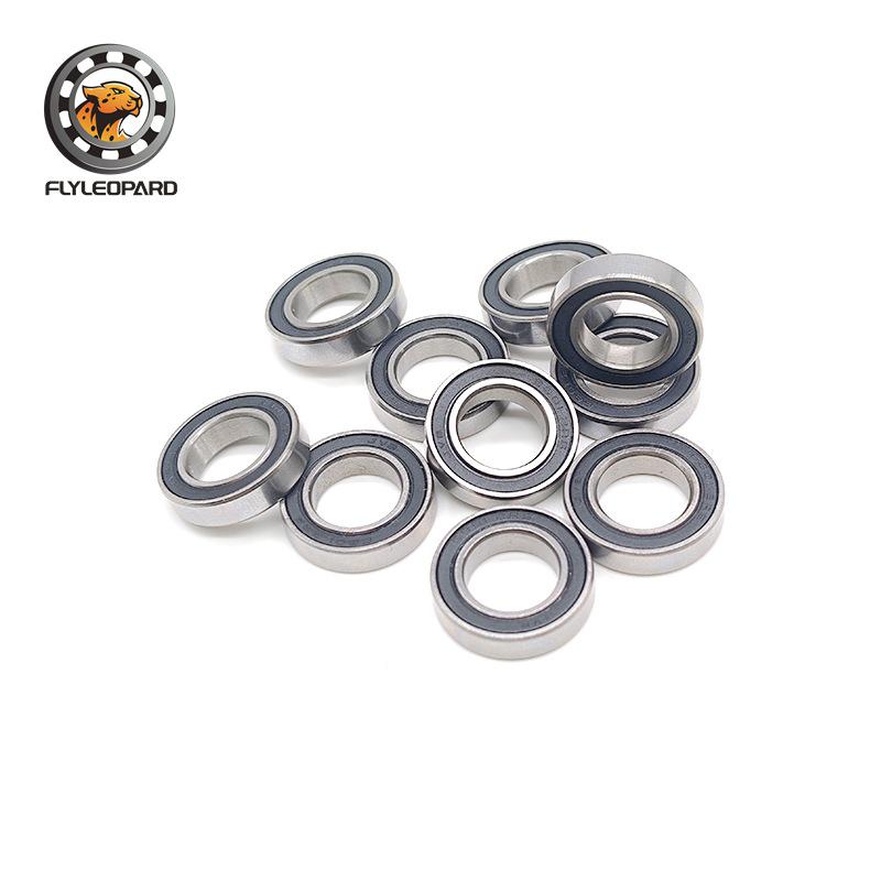 In-stock 6900 2RS Thin-walled Deep Groove Ball Bearing, 10x22x6, High-speed Motor Bearing with Blue Rubber Seal.