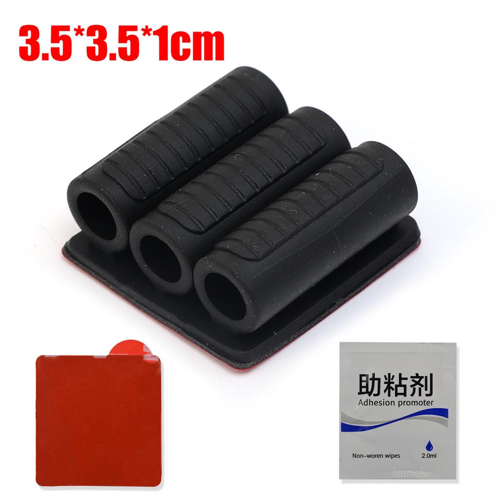 1/10pcs 3Holes Drill Add-on Quick Change Bits Holders Black Batch Head Storage Strip Most Portable Clip Power Tool Accessories