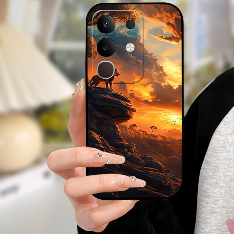 Phone Case For Vivo Y29 4G Cases Soft Silicone Cover For VIVO T4X 5G Fashion Case 2025 Shockproof Cover Full Protector Shells