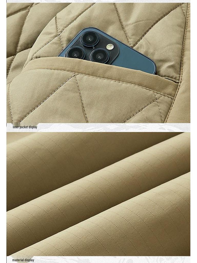 Men's Autumn/Winter Thick Cotton Jacket with Fashionable Baseball Collar - Casual American Workwear, Windproof, Warm Outerwear