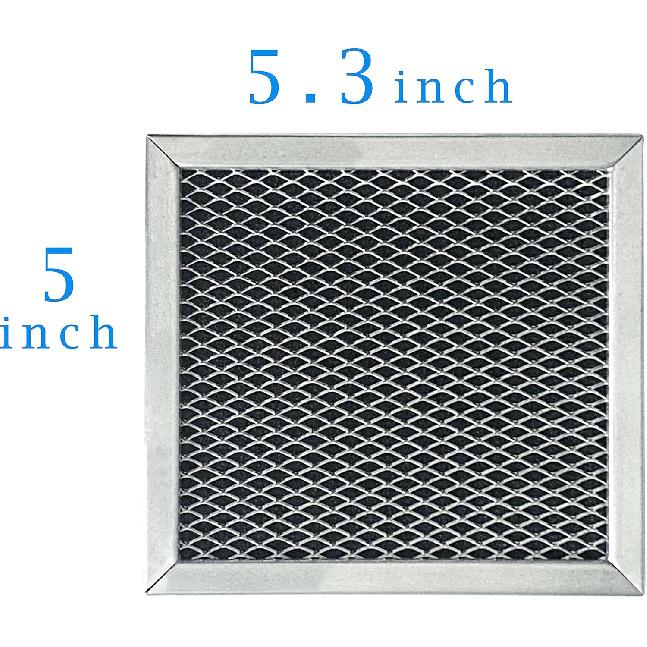 2X 8206230A Microwave Charcoal Filter Compatible with Whirlpool MAYTAG KITCHENAID Amana 1266639 8206230 AH1871363 EA1871363 AP4299744 8184958 Approx.