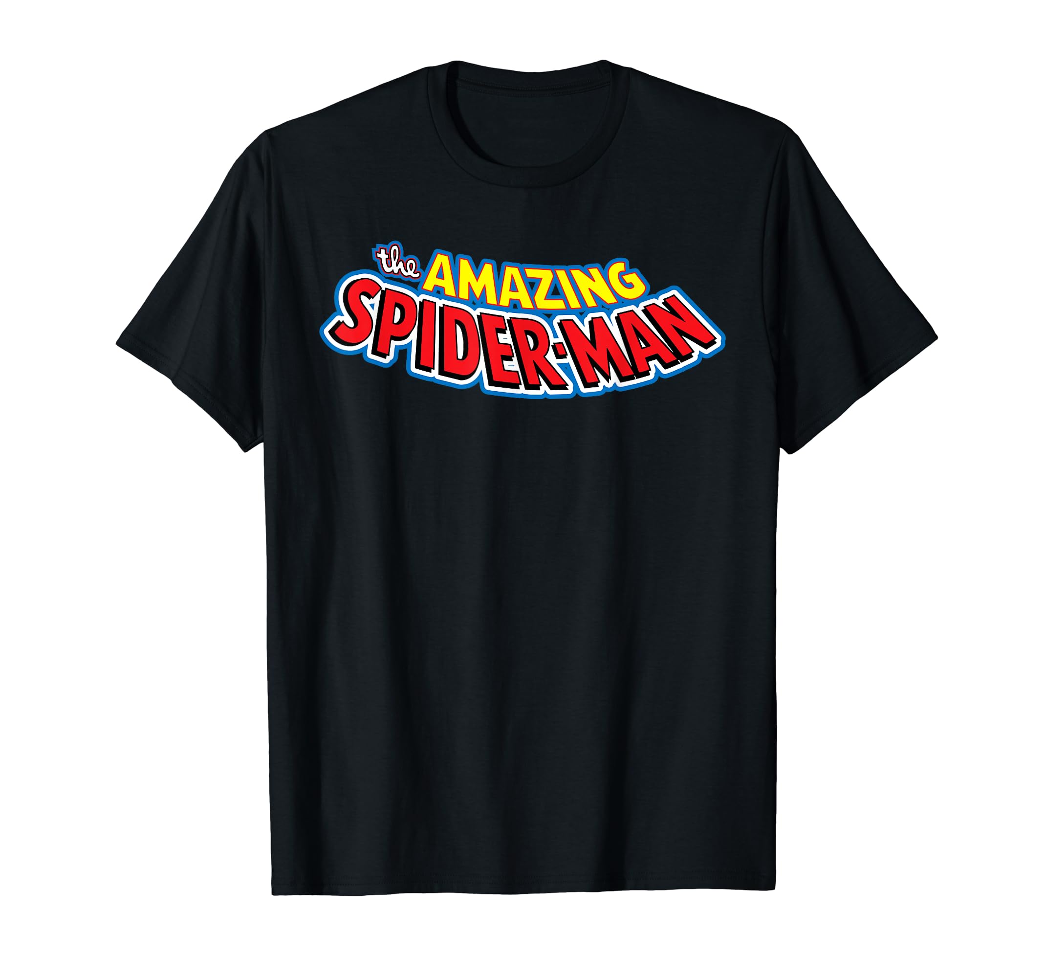 

Marvel Avengers Amazing Title Logo Spider-Man T-Shirt чёрный