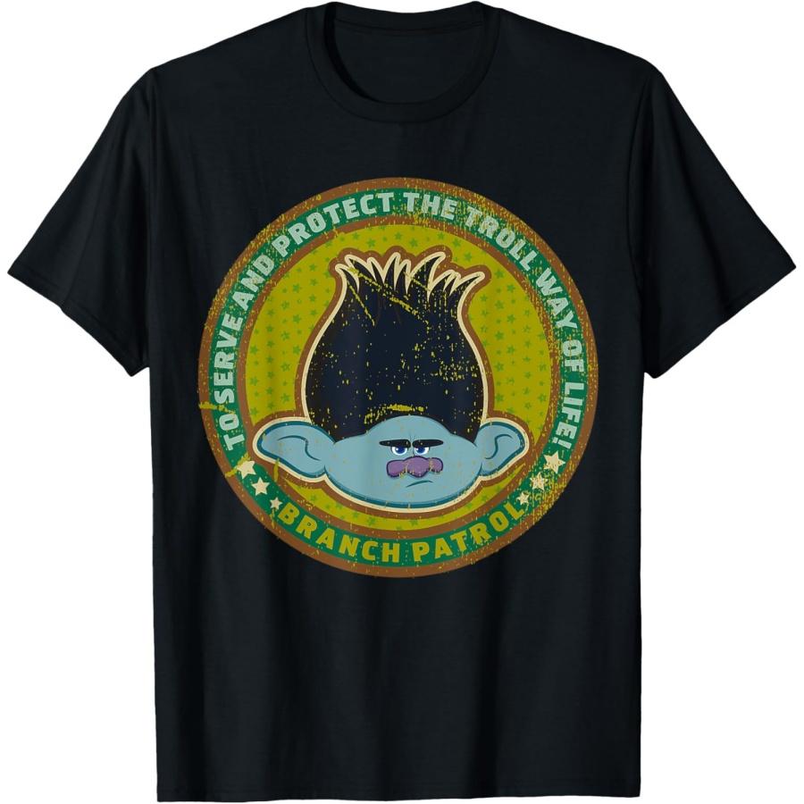 DreamWorks Trolls Branch Patrol T-Shirt XXXXXL чёрный