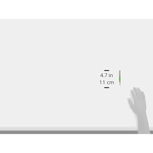 ANEX Tweezers, Stainless Steel 410 Steel, with Grip, Tapered Eagle Shape, 115mm, No. 215