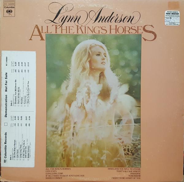

LP Record LYNN ANDERSON All The Kings Horses BL34089PROMO Columbia 1976 US CountryFolk Used