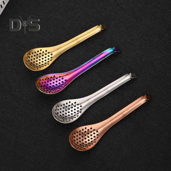 Schaumlöffel, Lebensmittelqualität, glatt, poliert, hitzebeständig, keine Verformung, Filter, Eigelb, Kaviar, Sieb, Löffel, Küchenutensilien, Küchenzubehör