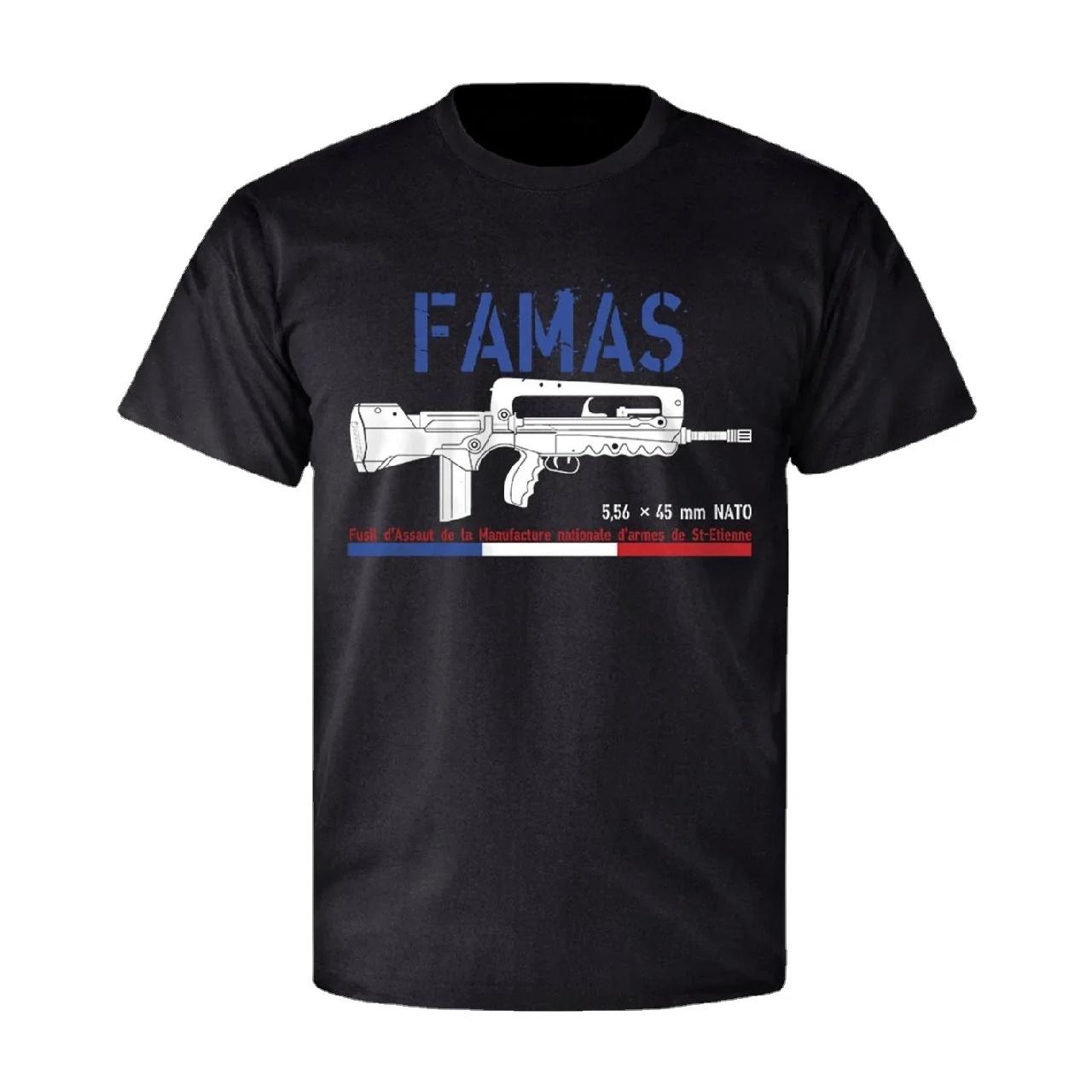 

France FAMAS Assaut Rifle T-Shirt S чёрный