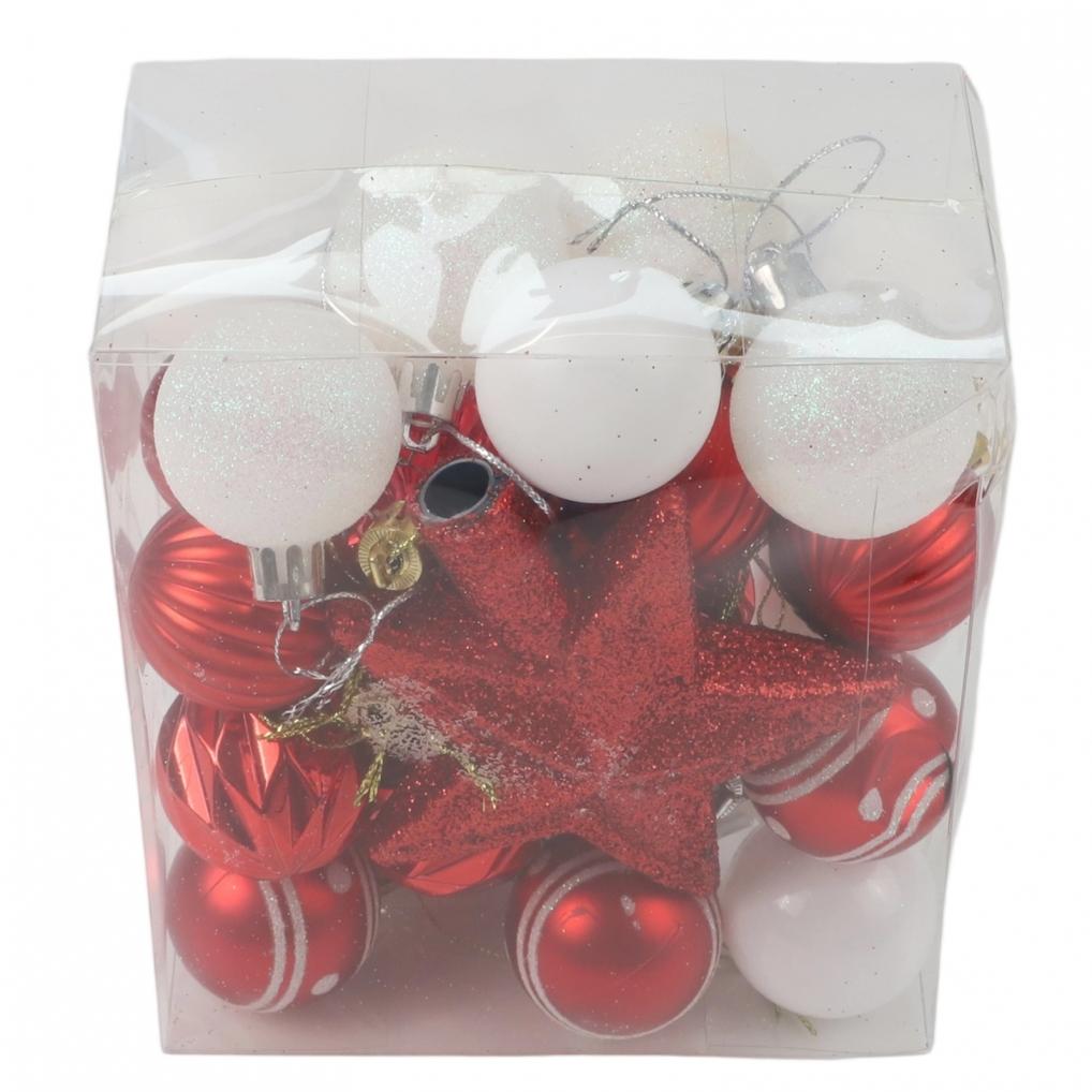 Assorted Colors And Styles Christmas Ornaments Hanging Balls Tree Decoration