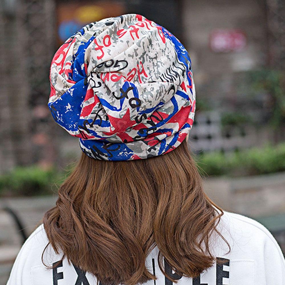 Summer Sun-Resistant Turban Soft Polyester Baotou Hat Breathable Hijab Cap Women