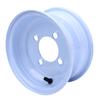 19X7 8 ATV Felge Aluminiumlegierung 4 Bolzenlöcher 8 Zoll Felgennabe für Go-Kart Quad Dirtbike Aufsitzmäher Weiß