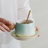 Creative Ceramic Coffee Cups - Elegant Mugs for Home or Office and Perfect Company Souvenir