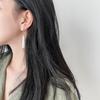 Dámské klasické vintage barokní perlové přívěskové náušnice elegantní dlouhé náušnice ve tvaru kapky vody trend dámské šperky