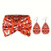 3pcs Boho Women's Hairband Set Wide Women's Earrings Set Twist Headband Earrings Set  Sports Wear
