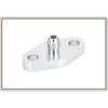 LZONE - AN4 Male Turbo Oil Feed Inlet Flange Adapter Kit w/Gasket For T3 T4 T04 T04B T04E JR-OFG31